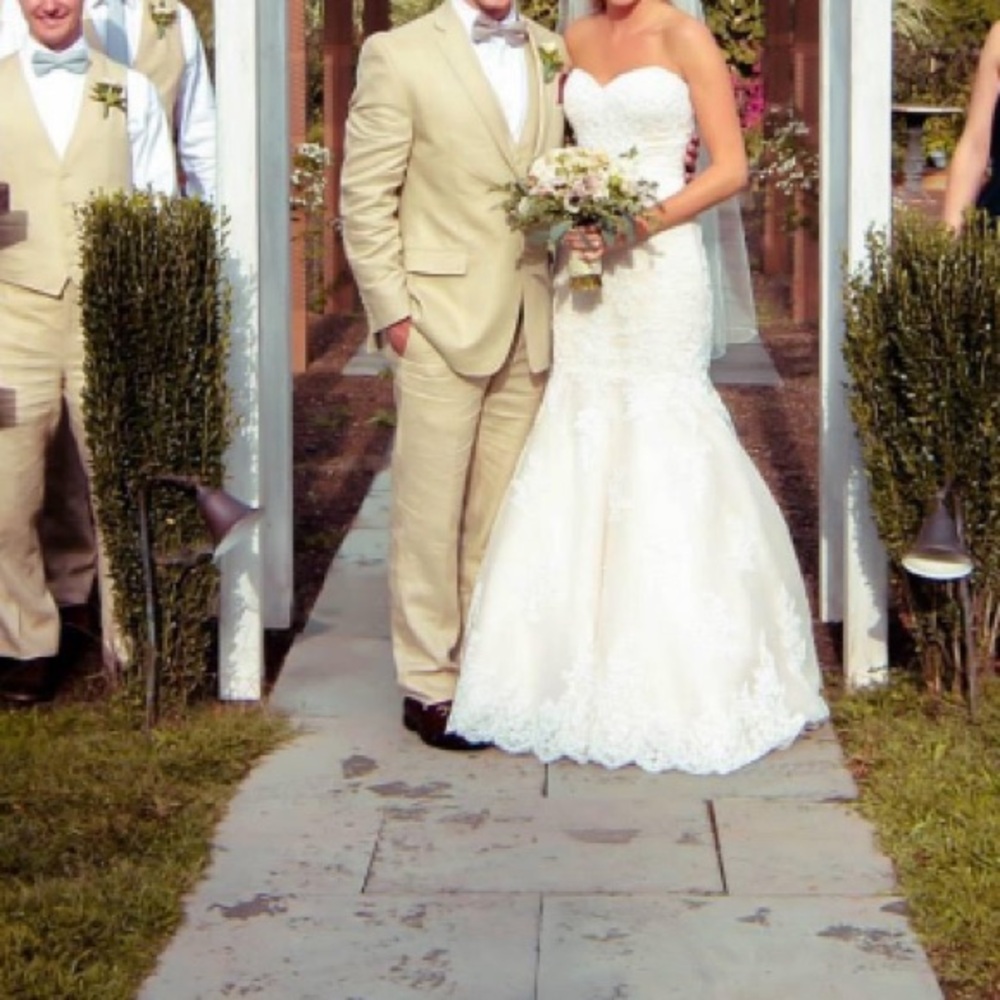 3 piece linen suit